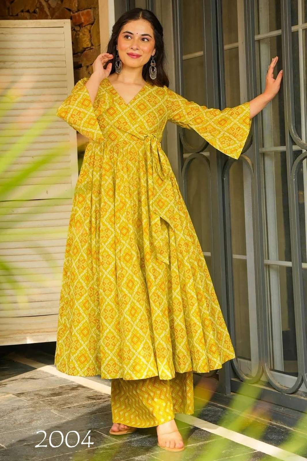 Lucaya Vyoma vol 2 2pcs beautiful printed Anghrakha Kurti with bottom Collection