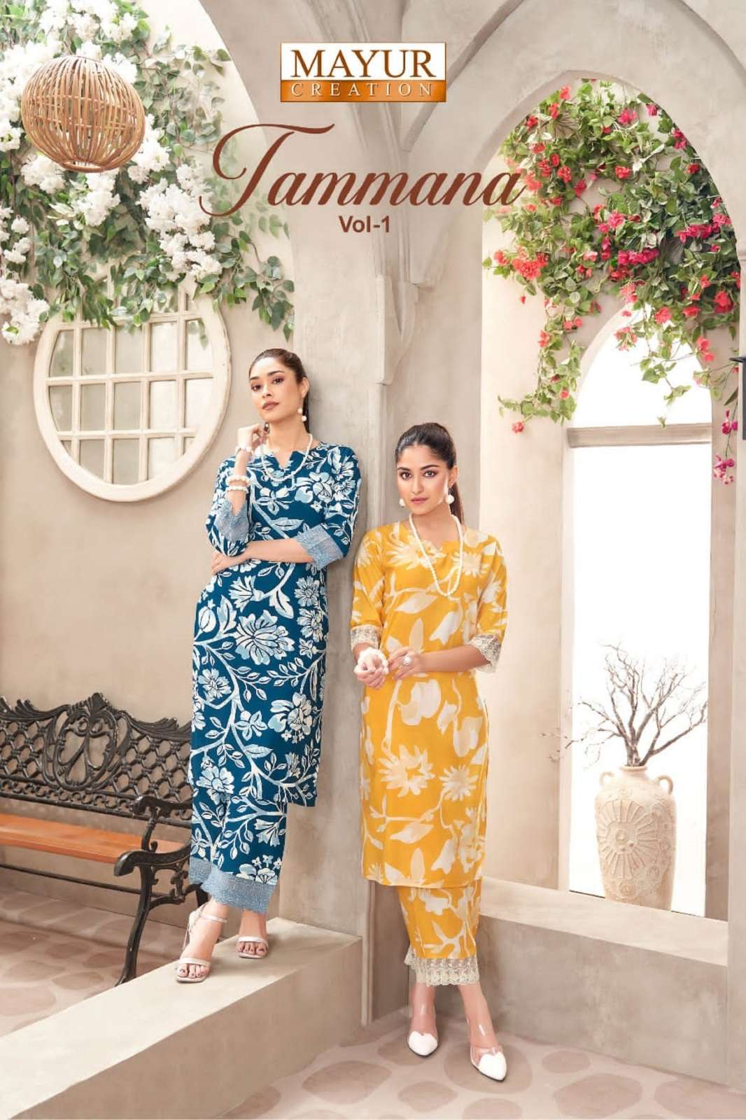 MAYUR TAMANNA VOL 1 RAYON READY TO WEAR CORD SETS