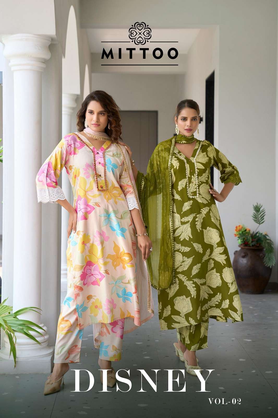 MITTOO DISNEY VOL 2 READY TO WEAR PRINTED KURTIES