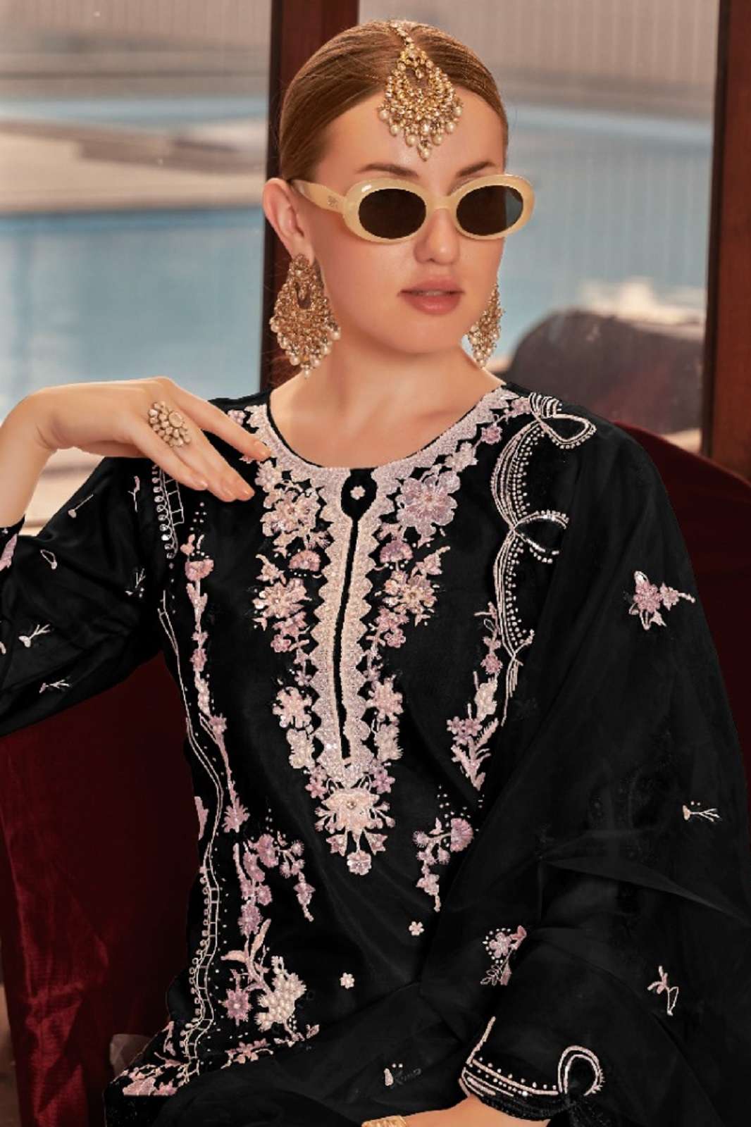 MOTIFZ 976 ABCD GEORGETTE EMBROIERED SUITS 