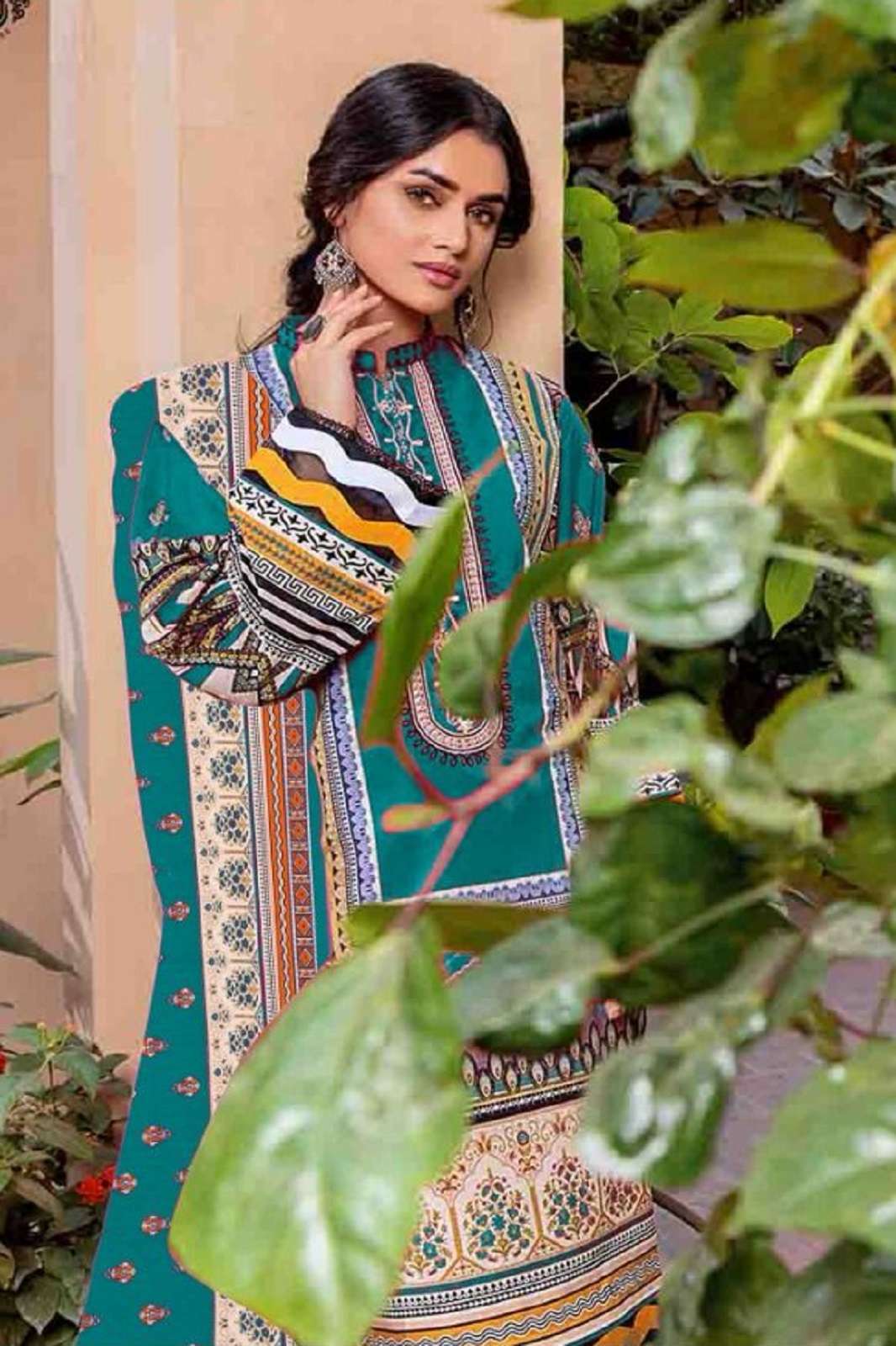 MEHBOOB TEX 1337 COTTON EMBROIDERED SUITS