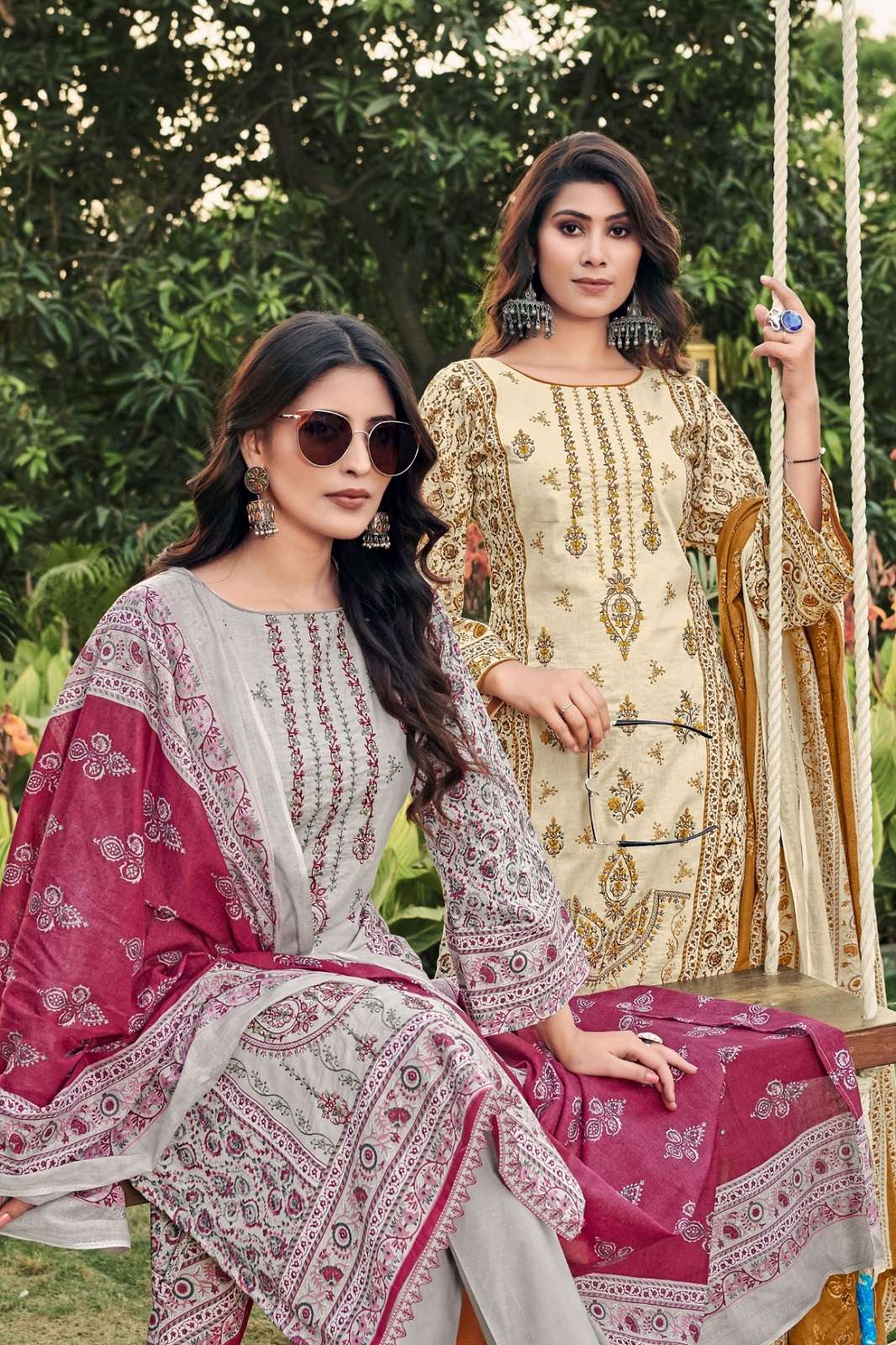 PAKIZA PRINTS NAWAZISH VOL 9 LAWN PRINTED DRESS MATERIALS