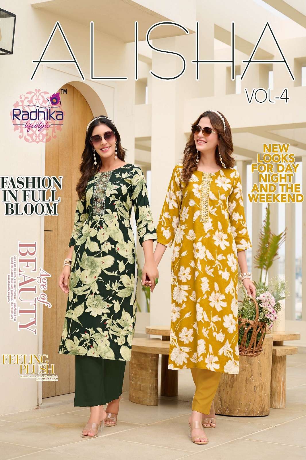 RADHIKA LIFESTYLE ALISHA VOL 4 READY TO WEAR KURTIES