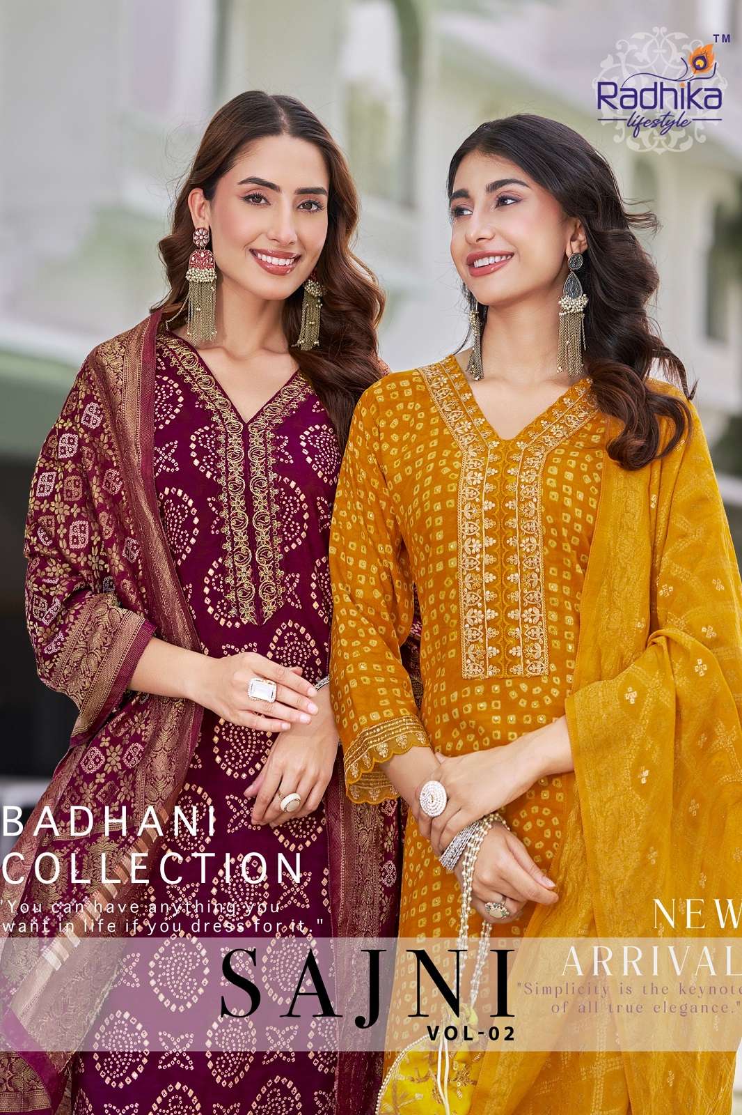 RADHIKA LIFESTYLE SAJNI VOL 2 RAYON READY TO WEAR KURTIES
