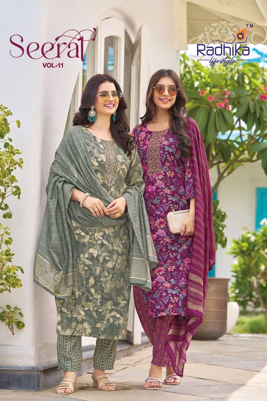RADHIKA LIFESTYLE SEERAT VOL 11 READY TO WEAR STRAIGHT KURTIES