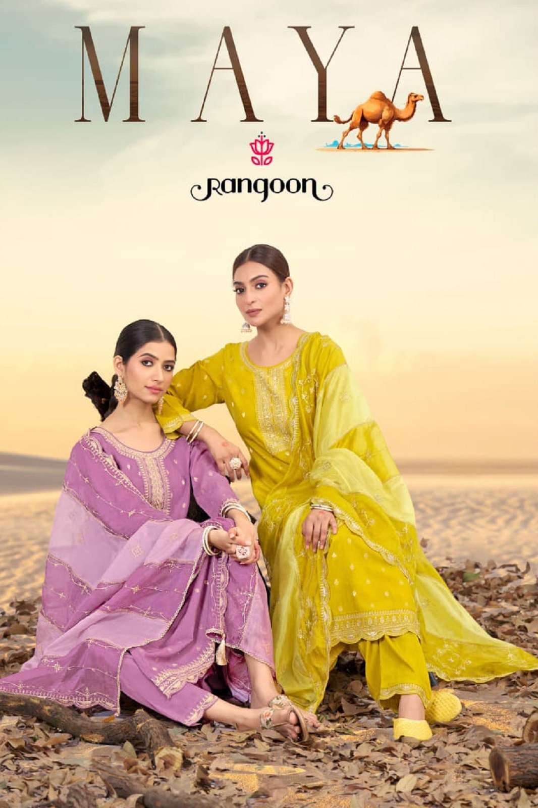 RANGOON MAYA VISCOSE READY TO WEAR KURTIES