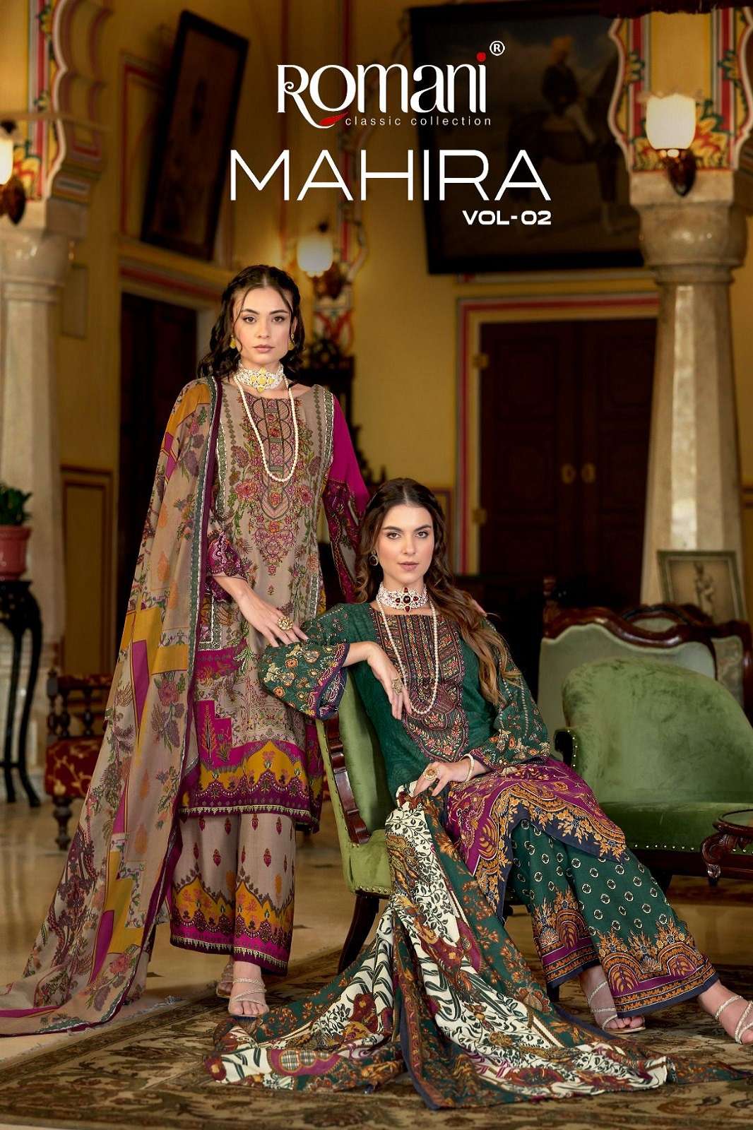 ROMANI MAHIRA VOL 2 DIGITALLY PRINTED DRESS MATERIALS