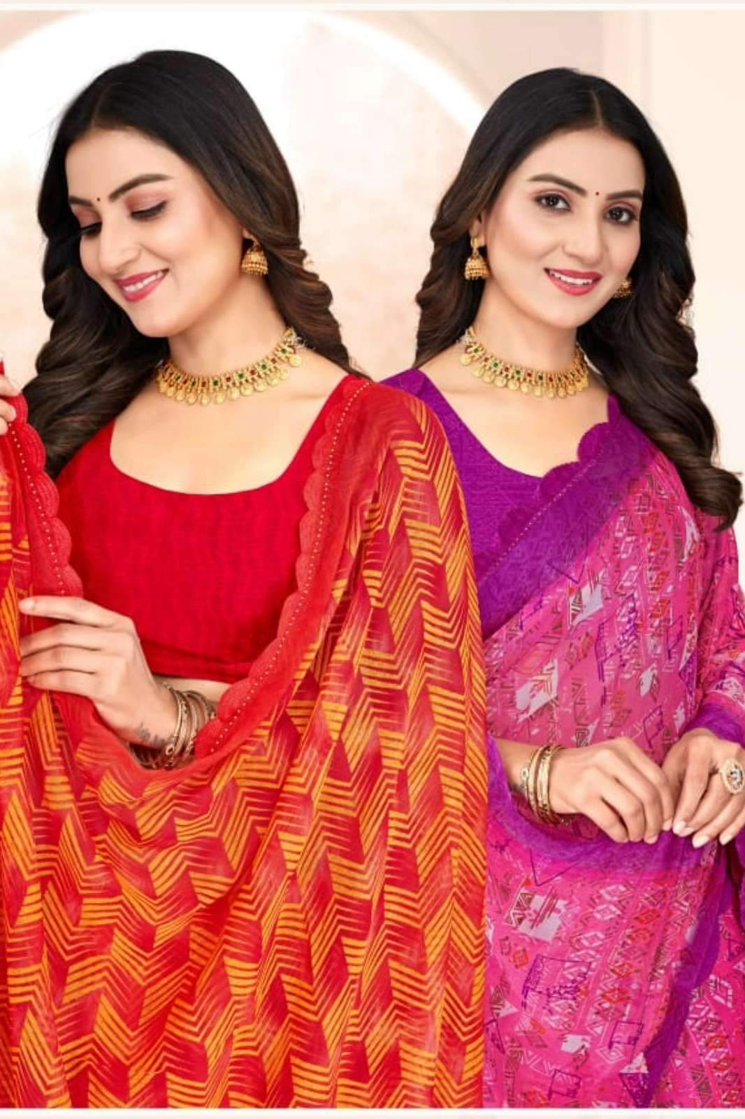 Ruchi SAVERA VOL 12 Indian Women Designer Chiffon Saree