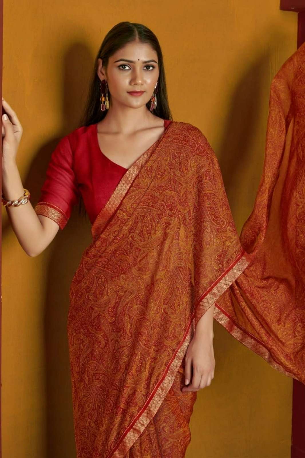 Ruchi Simayaa 12 Indian Designer Wear Chiffon Saree