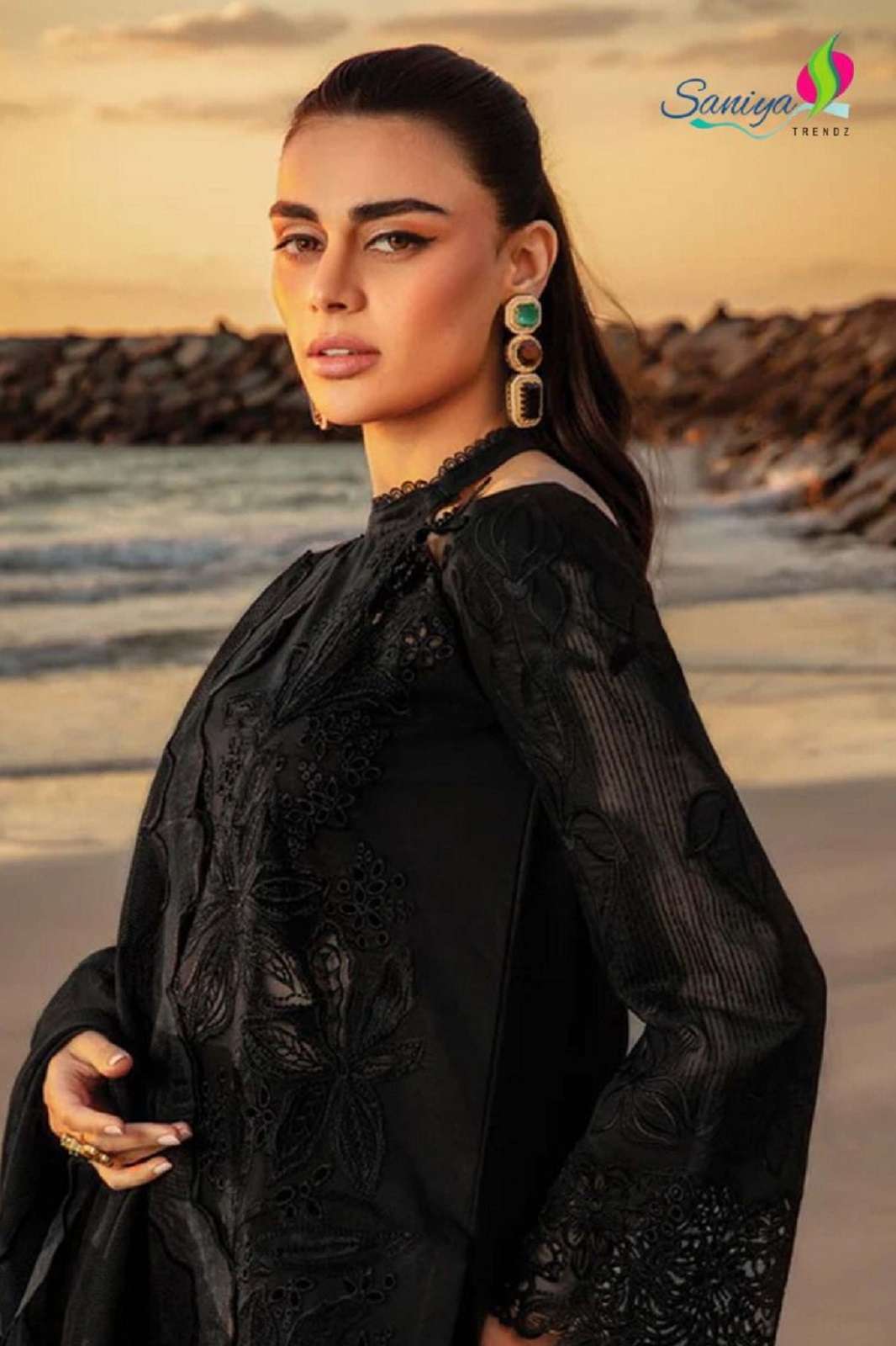 SANIYA TRENDZ RANG RASIYA VOL 25 COTTON EMBROIDERED SUITS