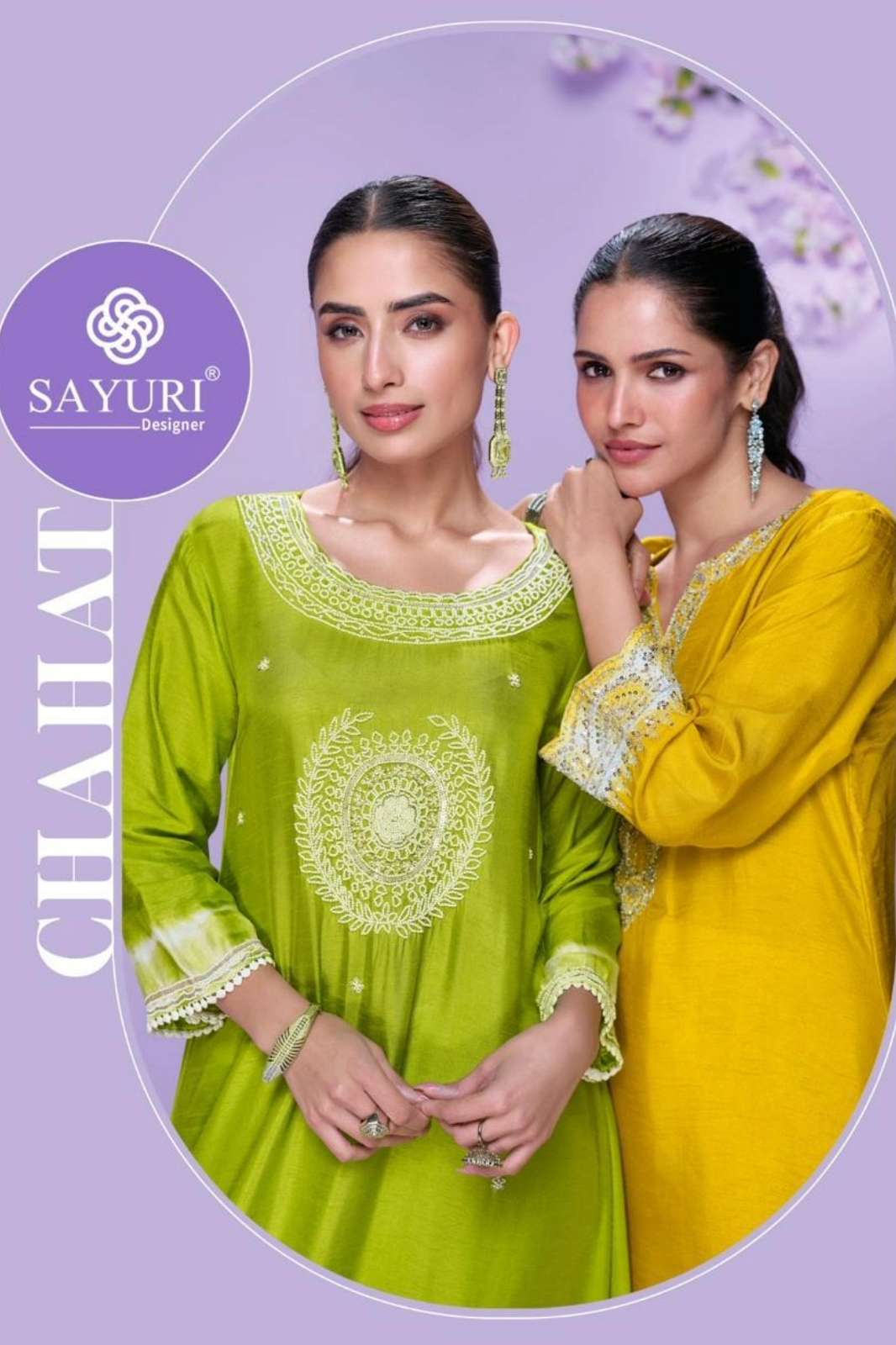 SAYURI CHAHAT READY TO WEAR PREMIUM REAL SILK KURTI 