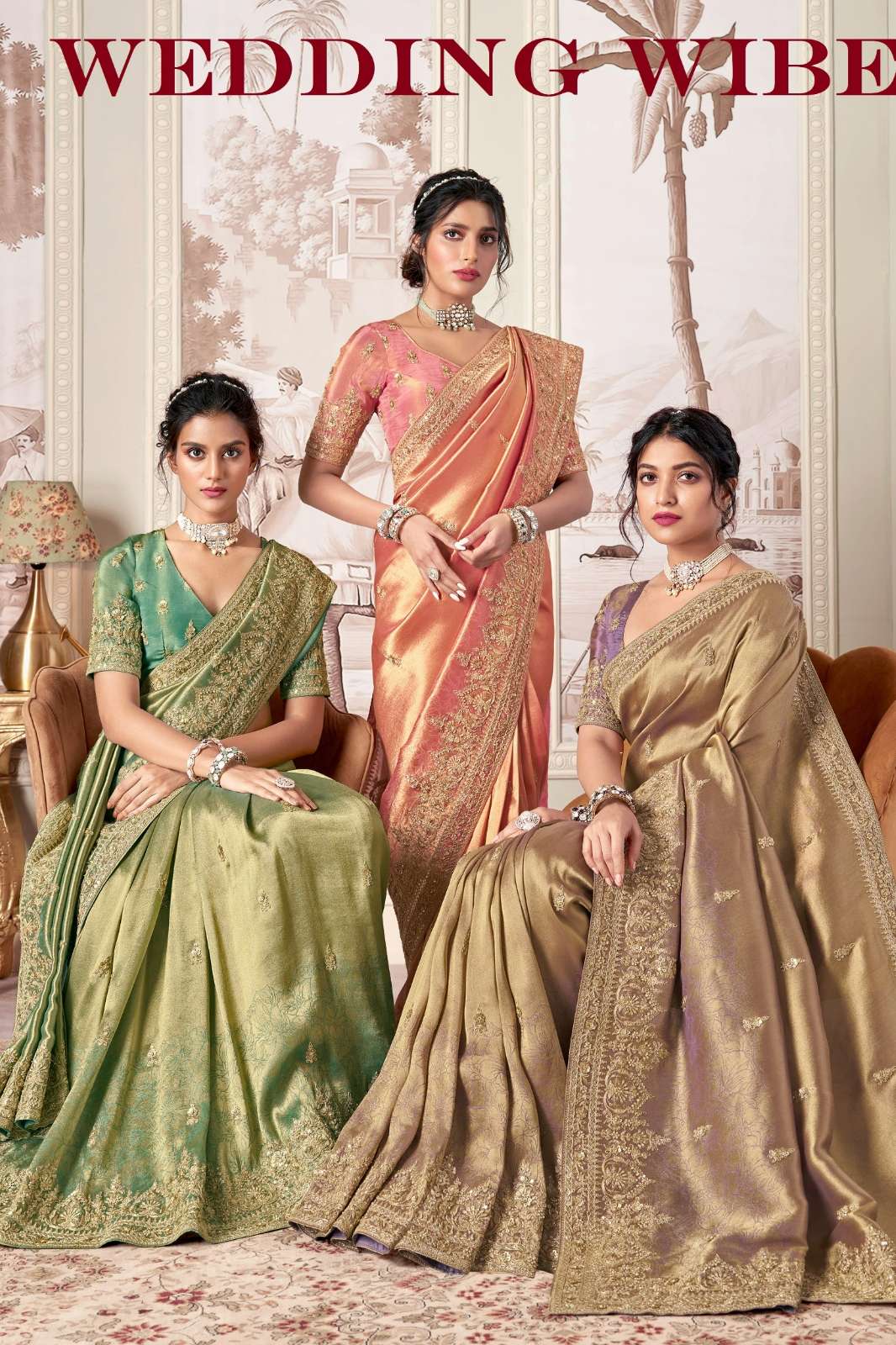 Sethnic Wedding Wibe Pure Fancy Designer Style Heavy Cutwork Border Saree