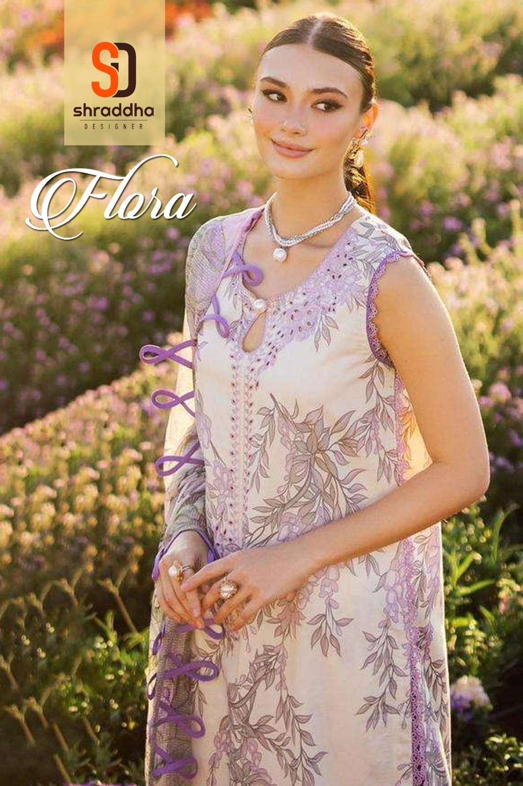 SHRADDHA DESIGNER FLORA VOL 1 LAWN COTTON SUITS
