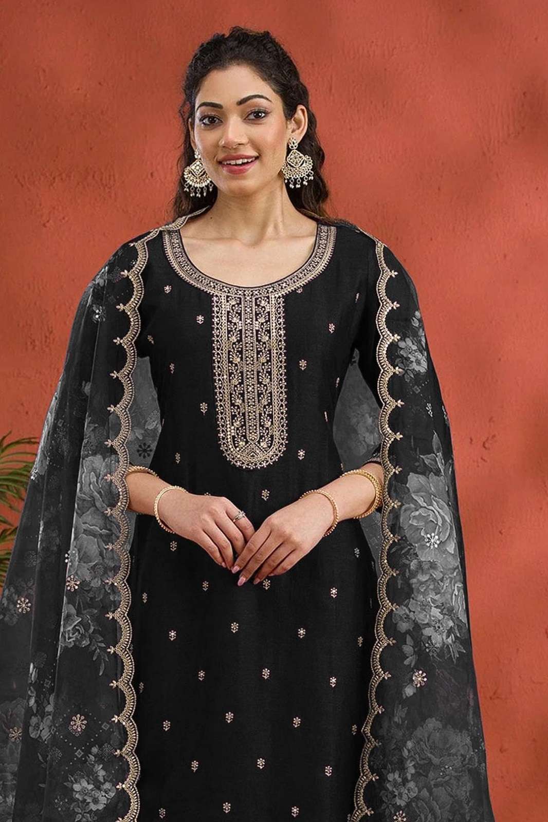 SHRI BALAJI 709 BLOOMING VICHITRA EMBROIDERED KURTIES