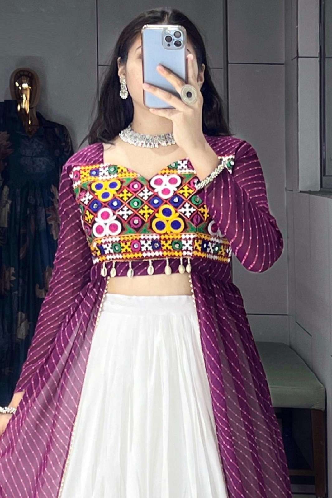 SHRI BALAJI 8047 PURE RAYON READY TO WEAR LEHENGAS