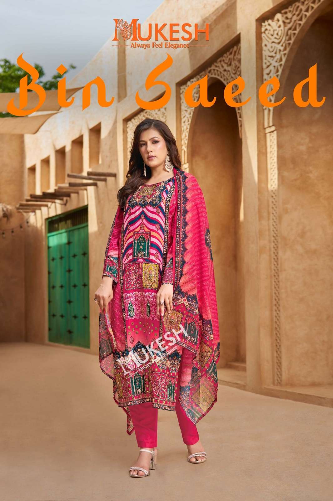 SHRI BALAJI BIN SAEED MUSLINE DIGITALLY PRINTED STRAIGHT KURTIES