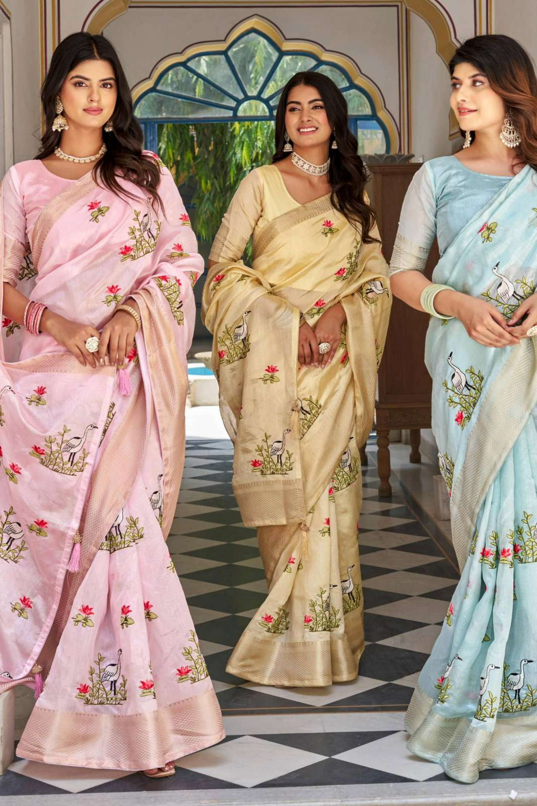 Shri Balaji Emporium 005 COLOUR’S Fancy Designer Festival saree