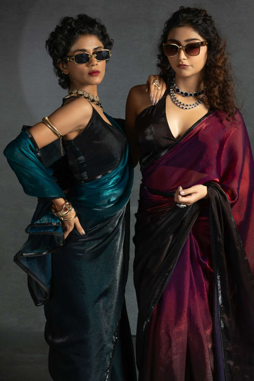 Shri Balaji Emporium 101A TO 101E Ready to Wear Satin Silk Saree