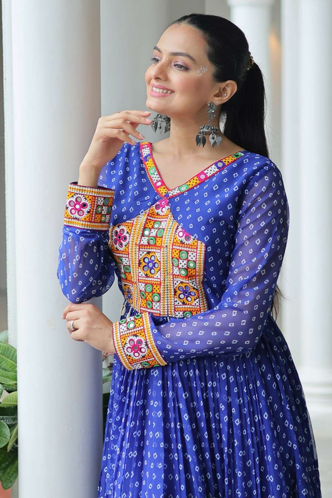 Shri Balaji Emporium 1180 Navratri Collections Faux Georgette Gown