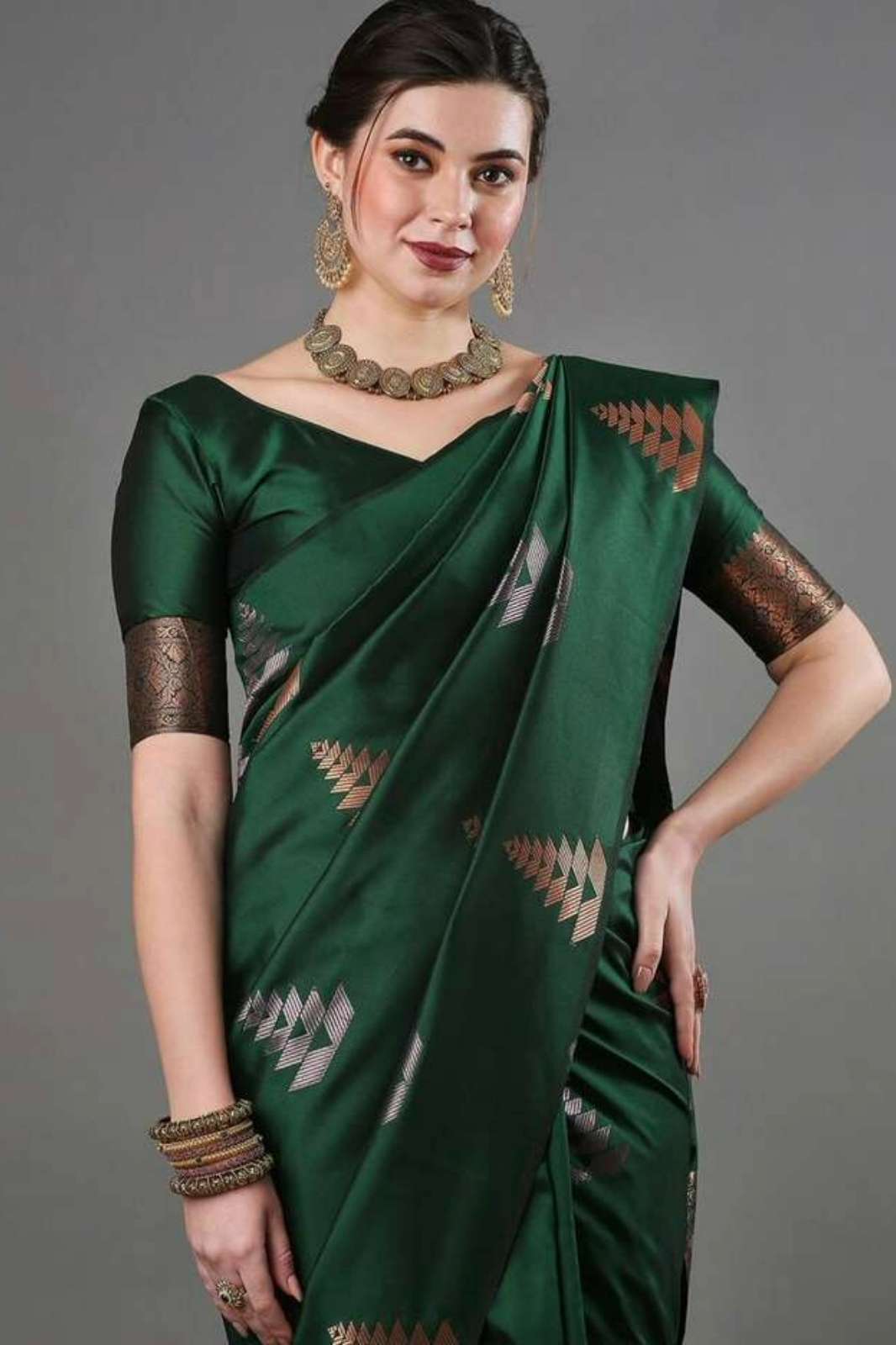 Shri Balaji Emporium 183 COLOUR’S Traditional Banarasi Soft Silk Saree
