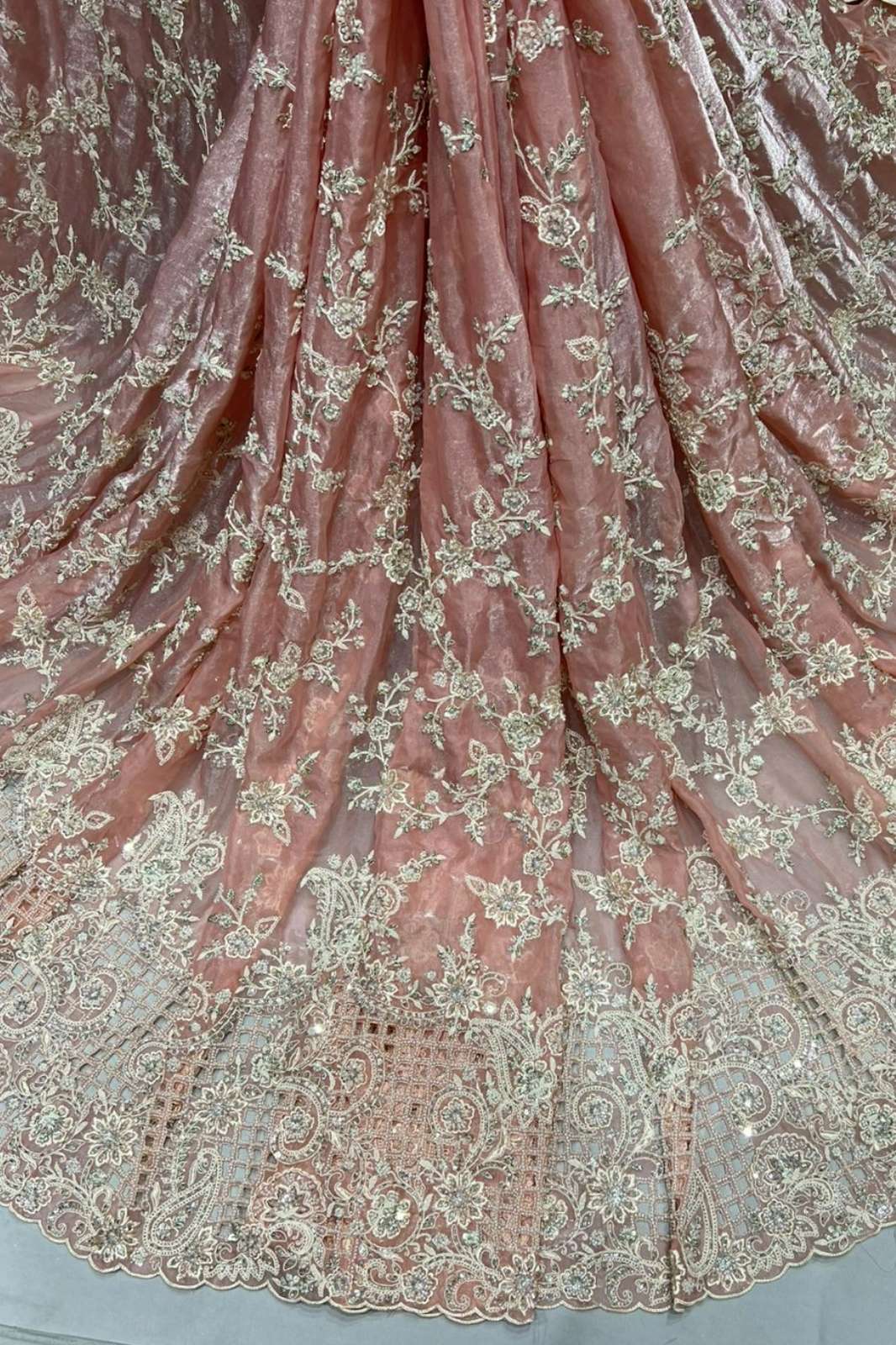 Shri Balaji Emporium A1050 Cutdana & Embroidery Work Jimmy Chew Designer Fabric