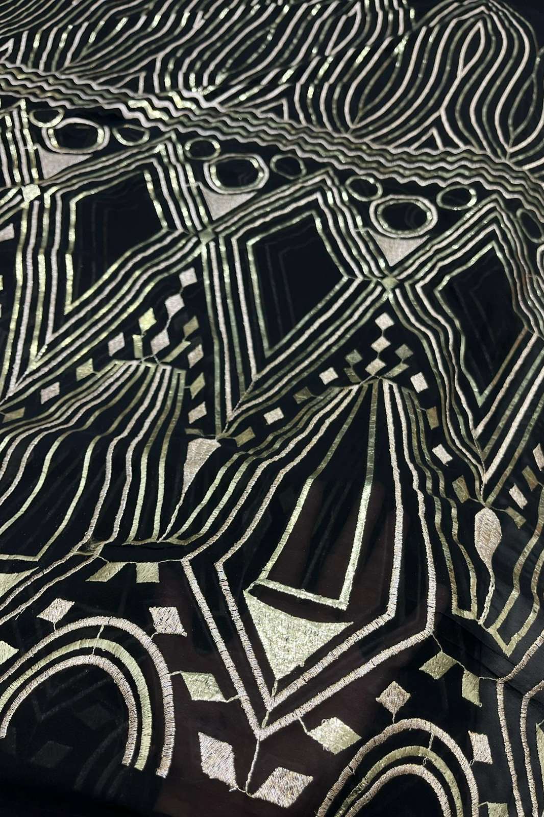 Shri Balaji Emporium A1064 Embroidery Work Georgette Designer Fabric