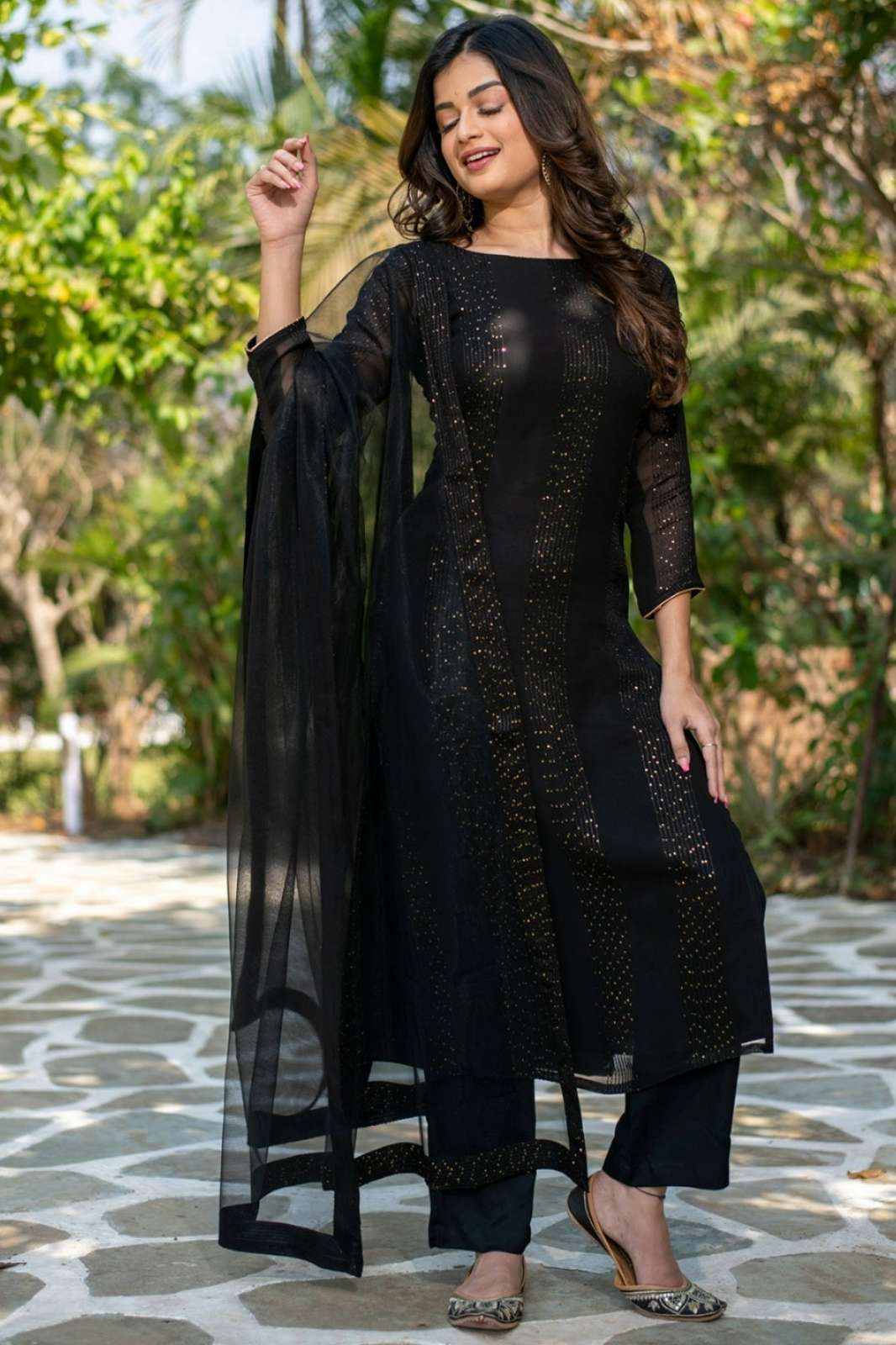 Shri Balaji Emporium BF 631 Embroidered Designer Faux Georgette Suit