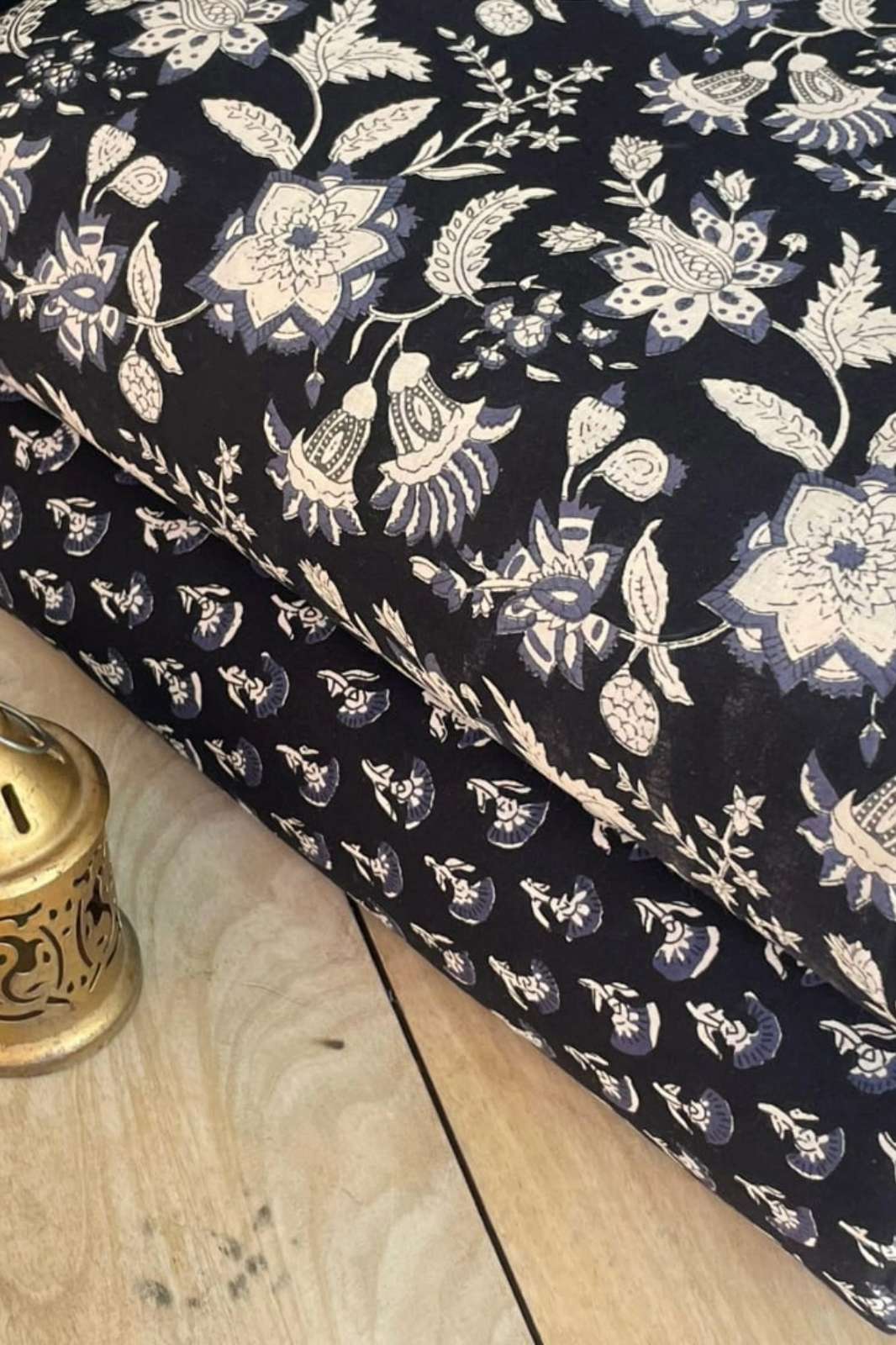 Shri Balaji Emporium CK14601 Hand Block Printed Pure Cotton Running Fabric 