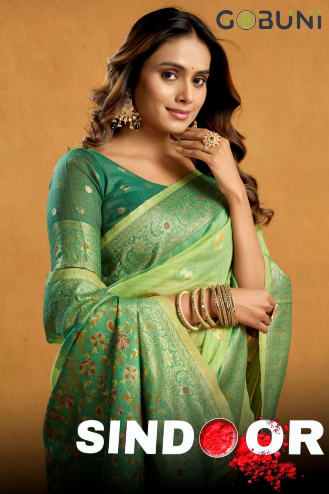 Shri Balaji Emporium SINDOOR 1401 To 1405 Beautiful Zari Premium Cotton Saree