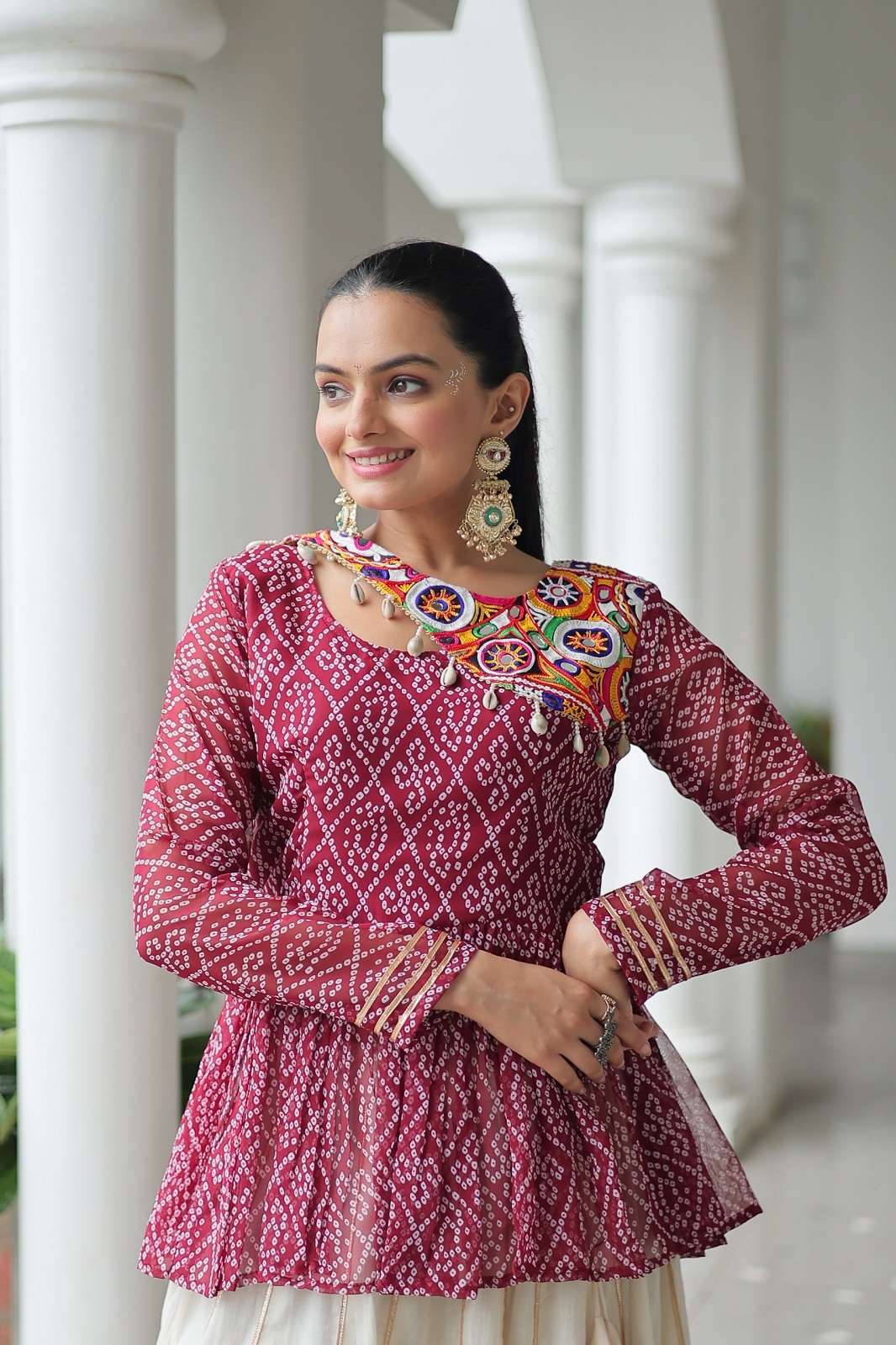 SHRI BALAJI KA 1184 COTTON GOTA PATTI READY TO WEAR LEHENGAS