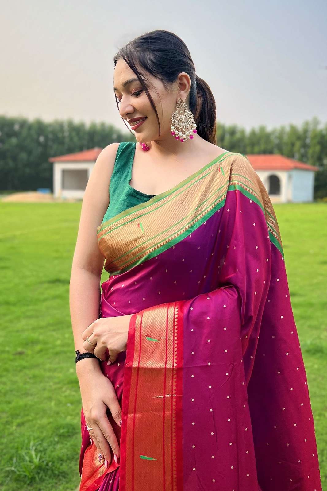 SHRI BALAJI KUSUM GANGA JAMUNA WEAVING SAREES