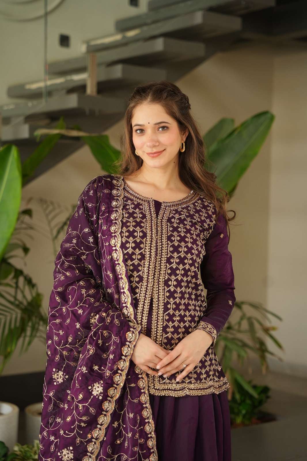 SHRI BALAJI LW FENDY EMBROIDERED READY TO WEAR KURTIES
