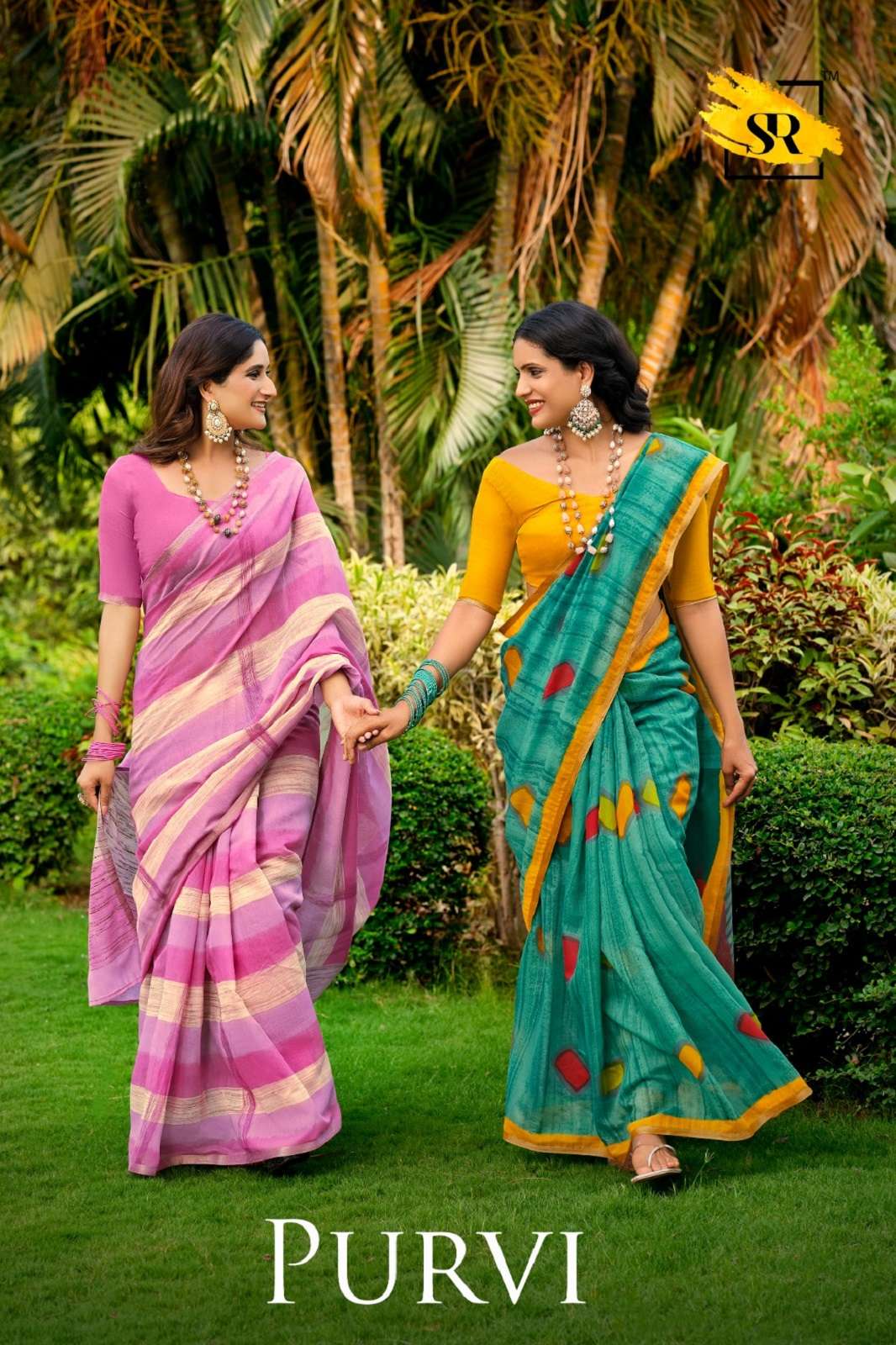 SHRI BALAJI PURVI 1001 TO 1010 COTTON WEAVING SAREE
