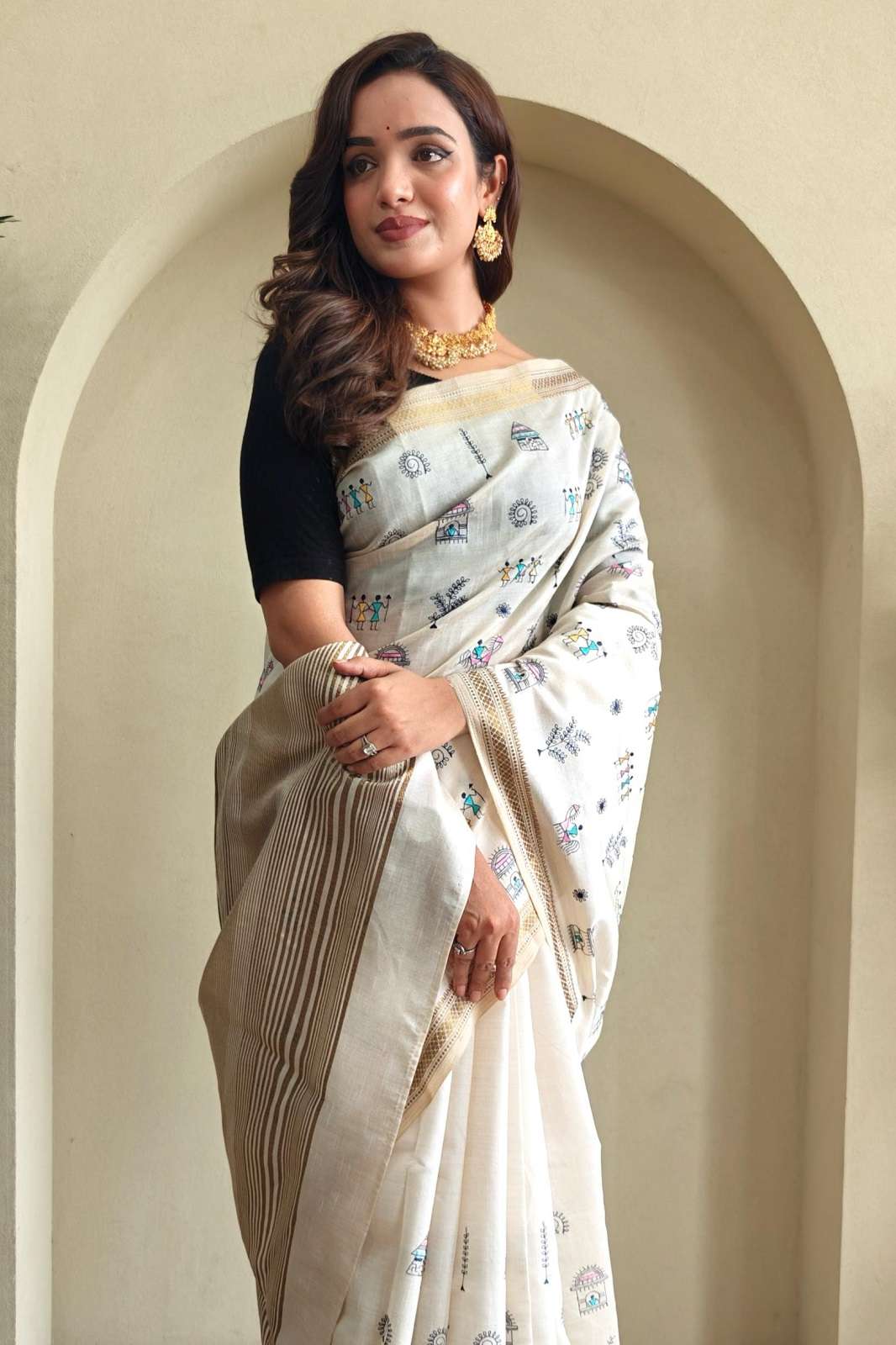 SHRI BALAJI SAHELI TUSSAR SILK EMBROIDERED SAREES