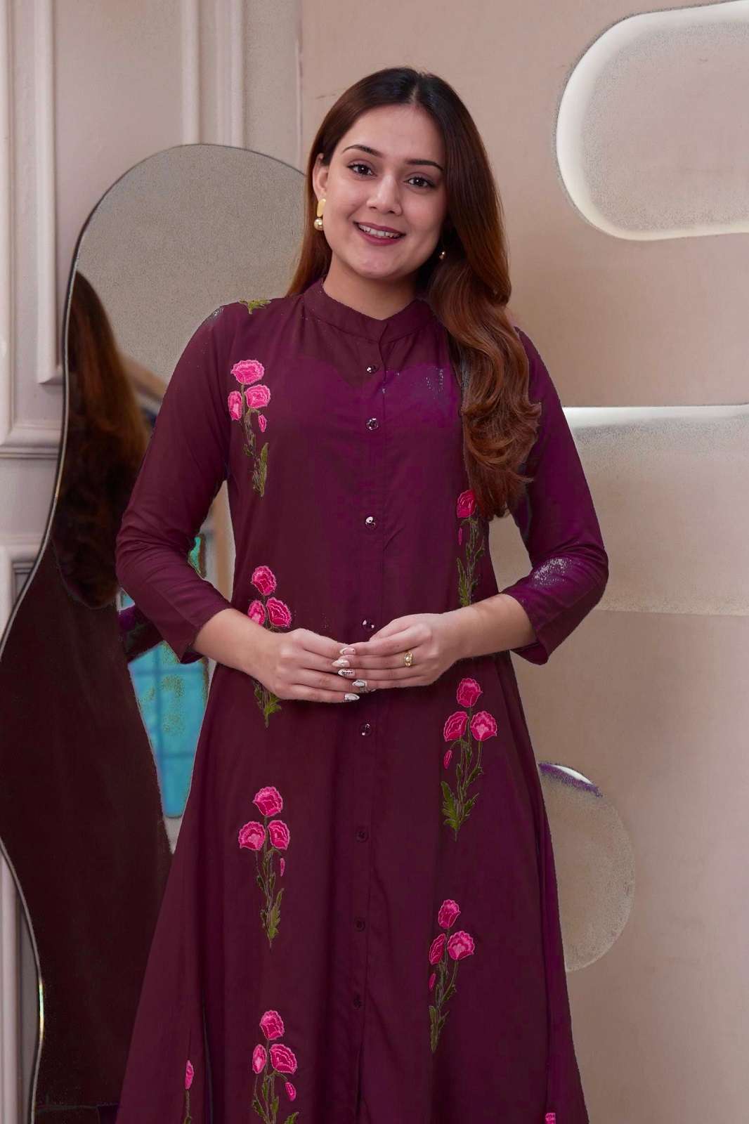 SHRI BALAJI THE STYLO LONG READY TO WEAR KURTIES