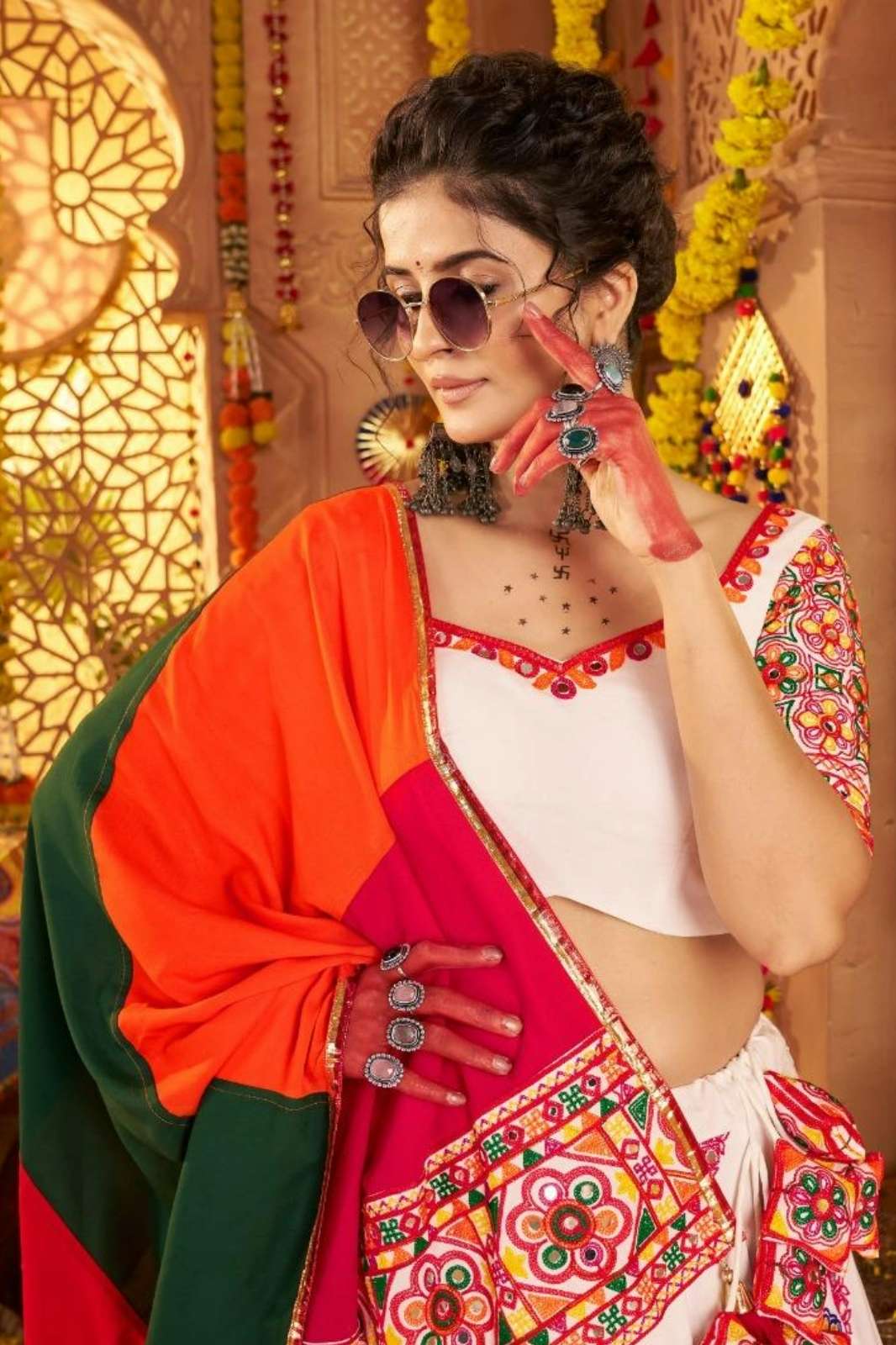 SHUBHKALA RAAS VOL 20 Viscose Cotton Designer Navratri Chaniya Choli