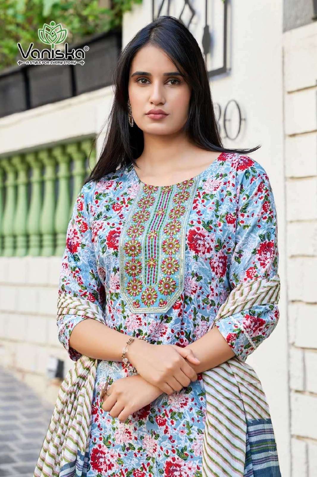 VANISKA COTTON PLUS VOL 2 READY TO WEAR ANARKALI KURTIES