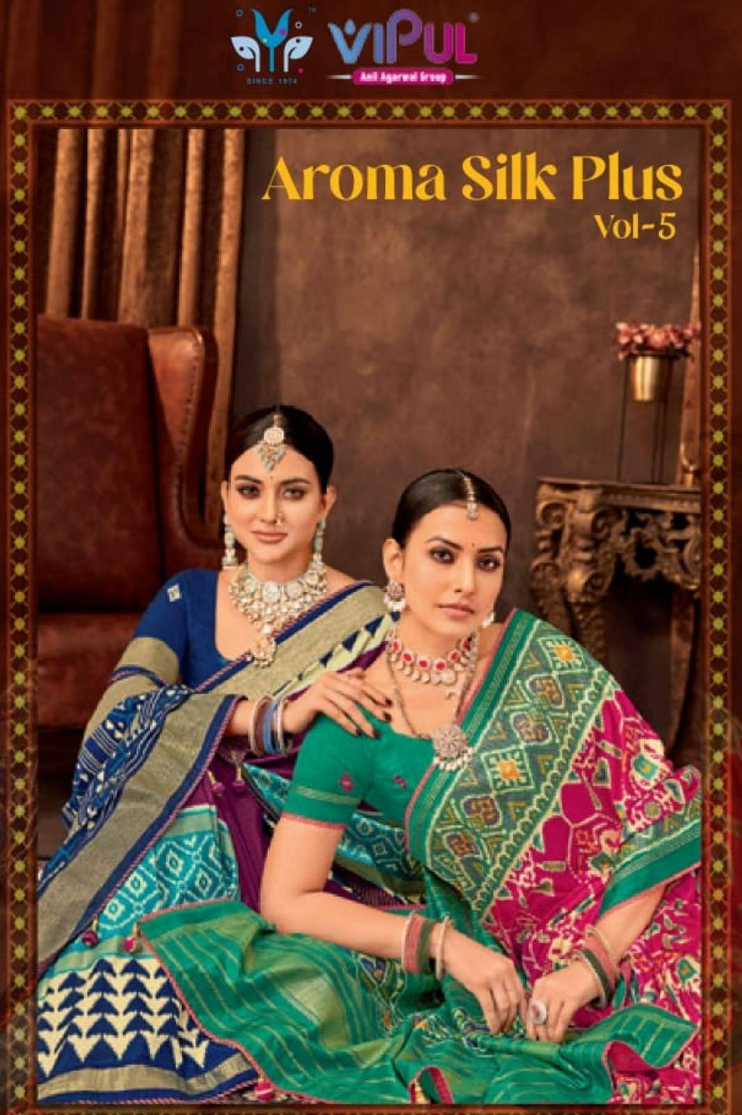 Vipul Aroma silk plus vol 05 Designer Soft Silk Saree