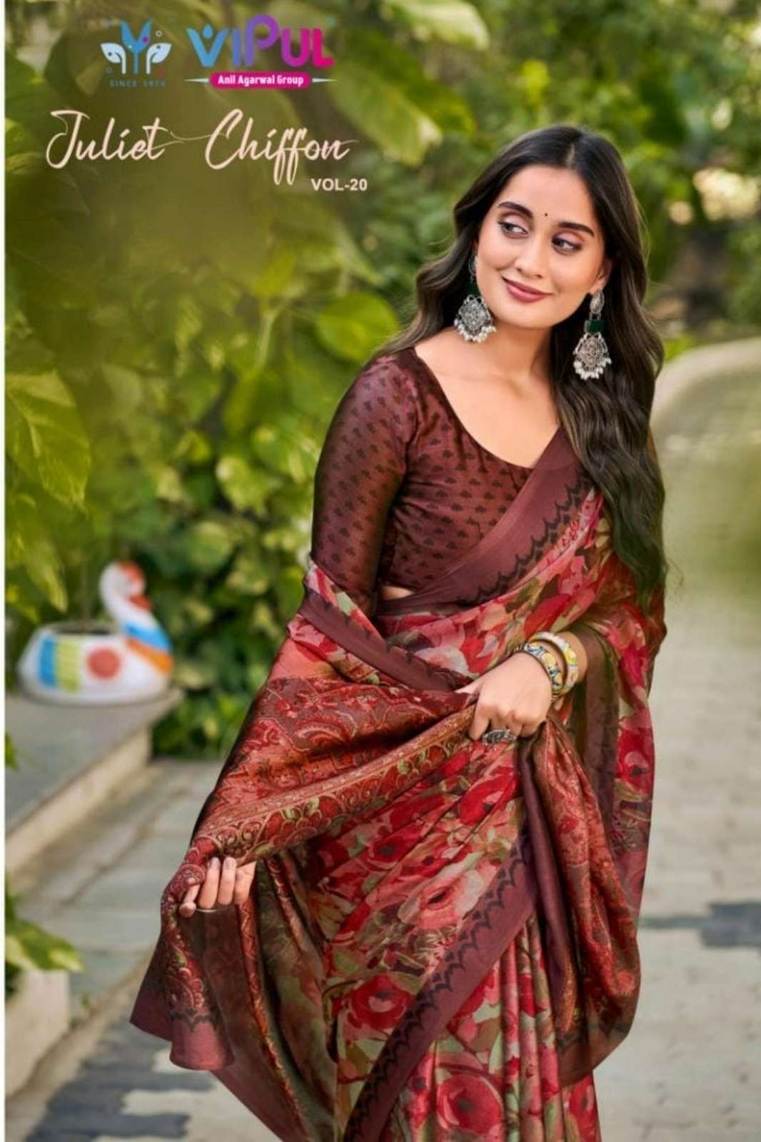 Vipul JULIET CHIFFON VOL 21 Chiffon Designer Saree