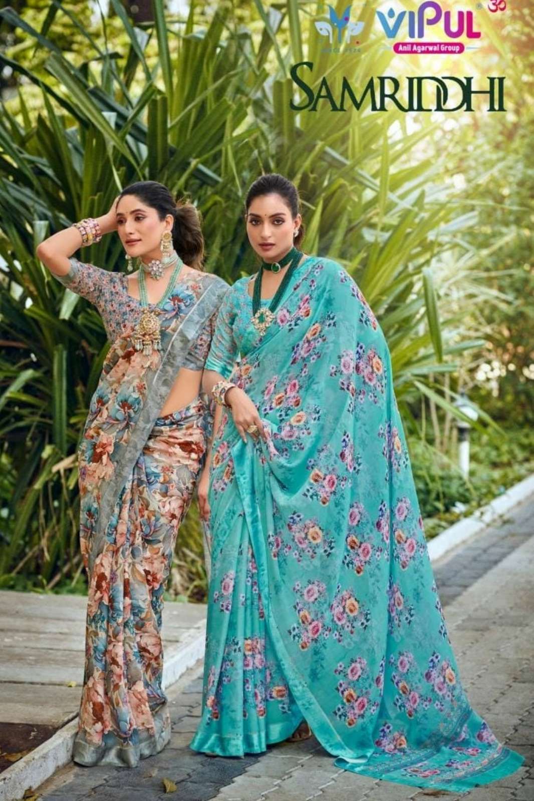 Vipul SAMRIDDHI Dola Moss Designer Saree