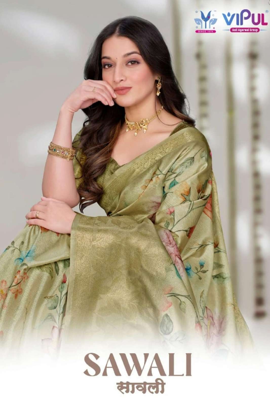 Vipul Sawali Indian Women Designer Soft Silk Saree