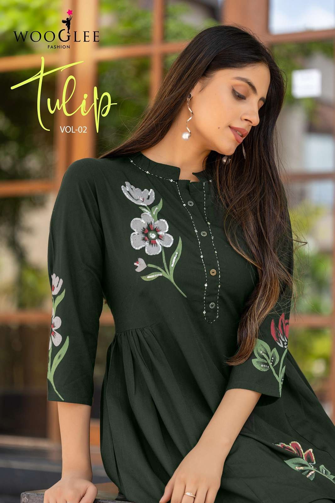 WOOGLEE TULIP VOL 2 READY TO WEAR HANDWORKED CORD SETS