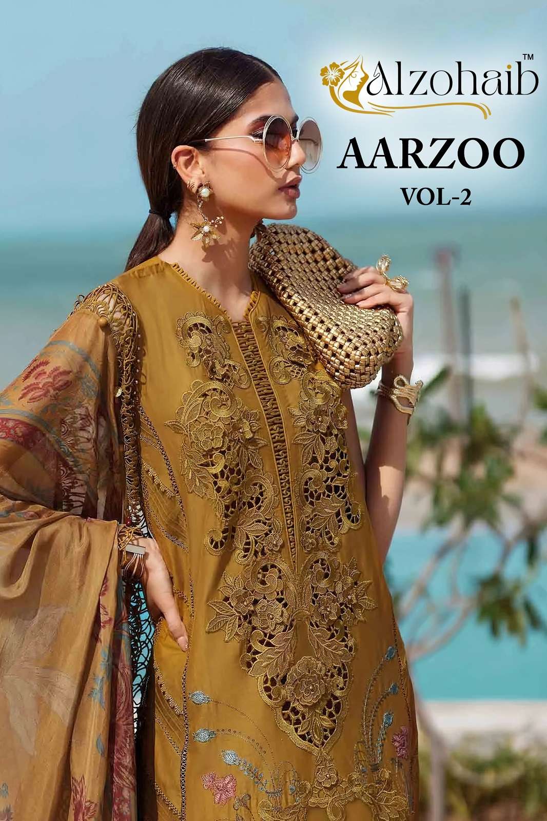AL ZOHAIB AARZOO VOL 2 AZ 1311, 1312, 1313,1314 COTTON DRESS MATERIALS