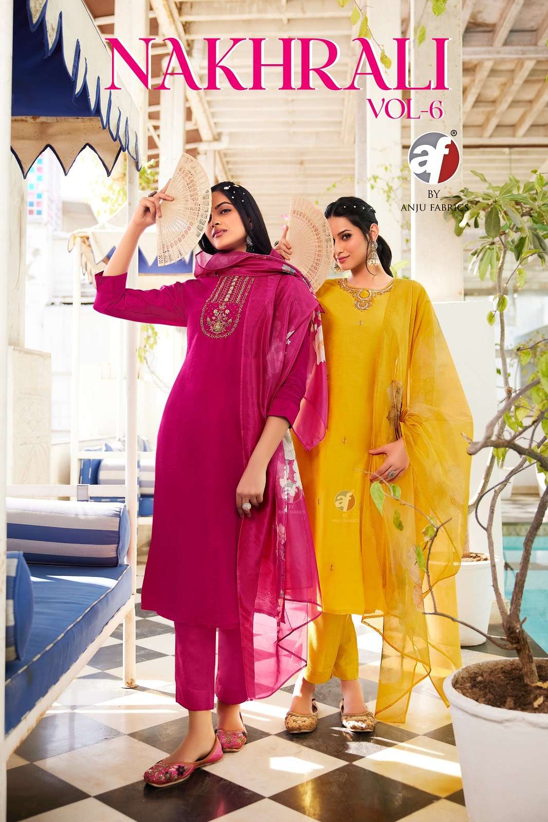ANJU FAB NAKHRALI VOL 6 READY TO WEAR KURTIES