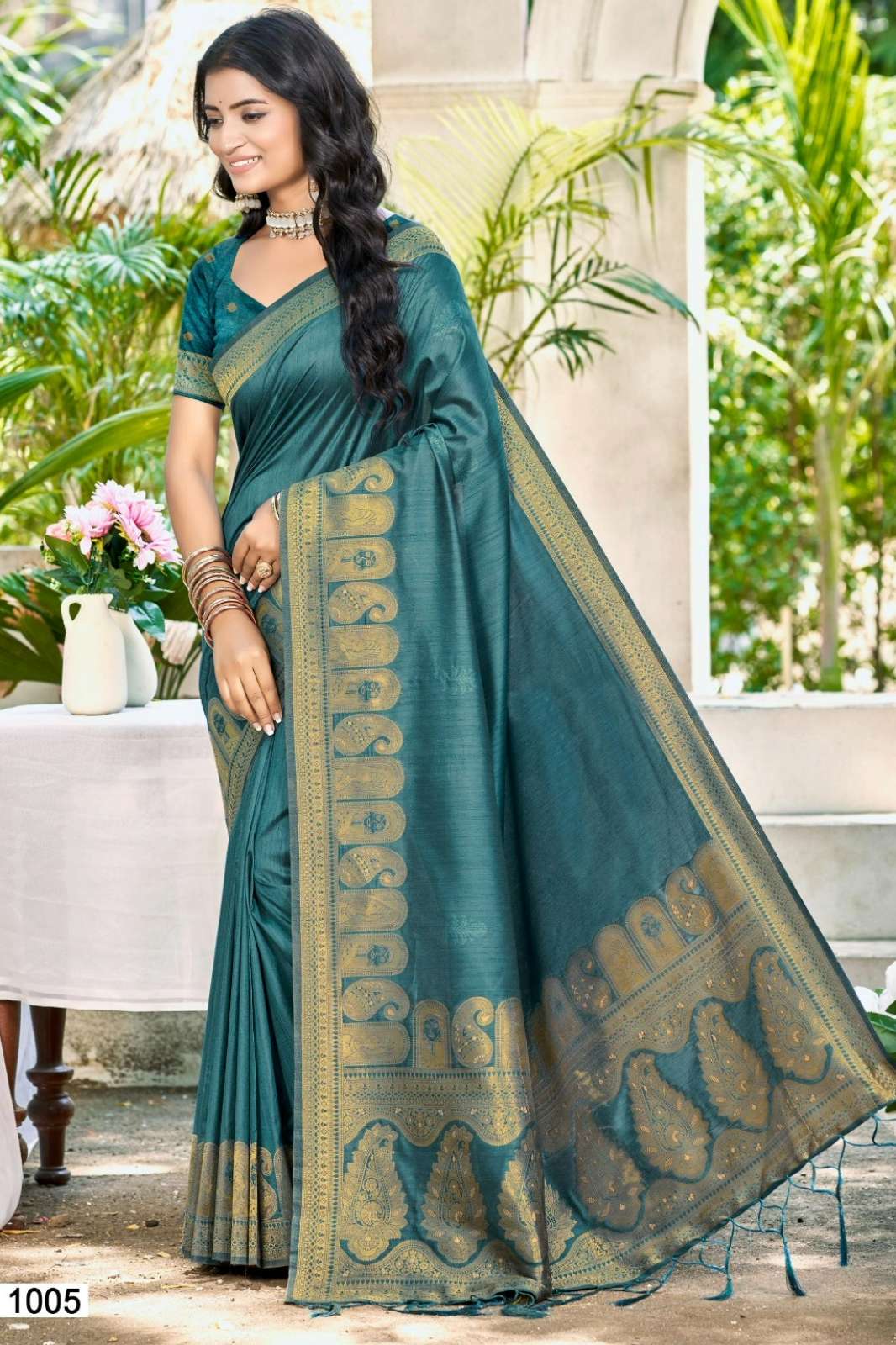 Bunawat Chitrangana Designer Assam Silk Saree for Women
