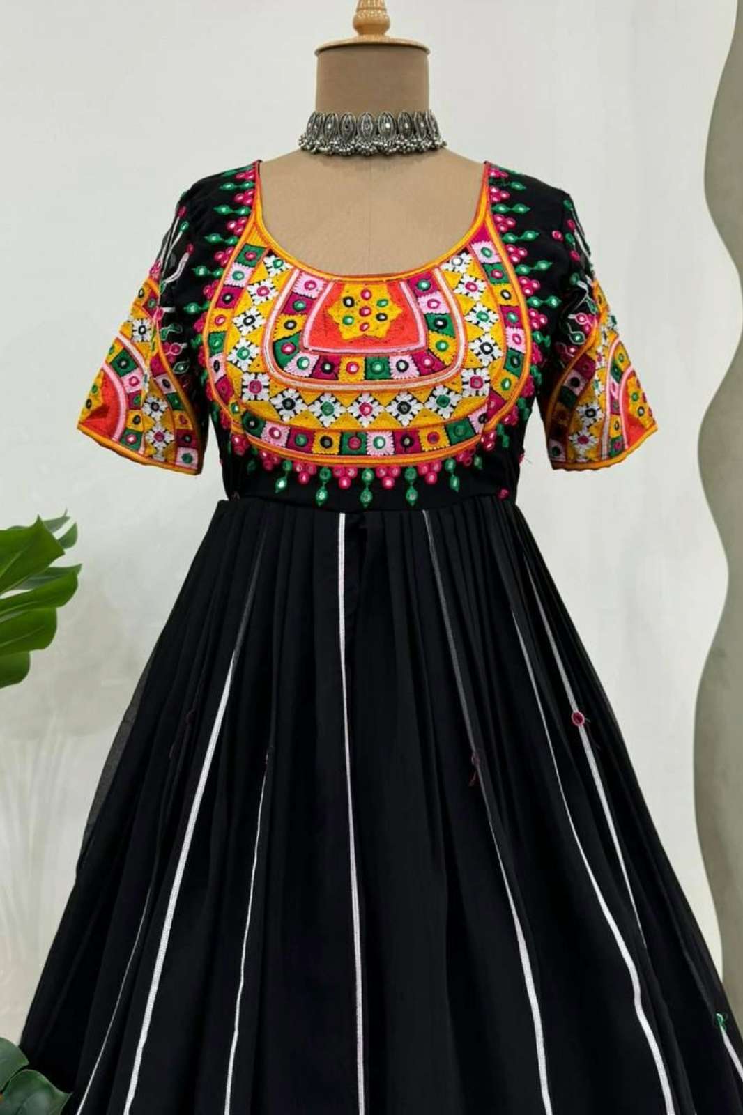 Crazy Cloths 5737 Navratri Special Faux Georgette Lehenga