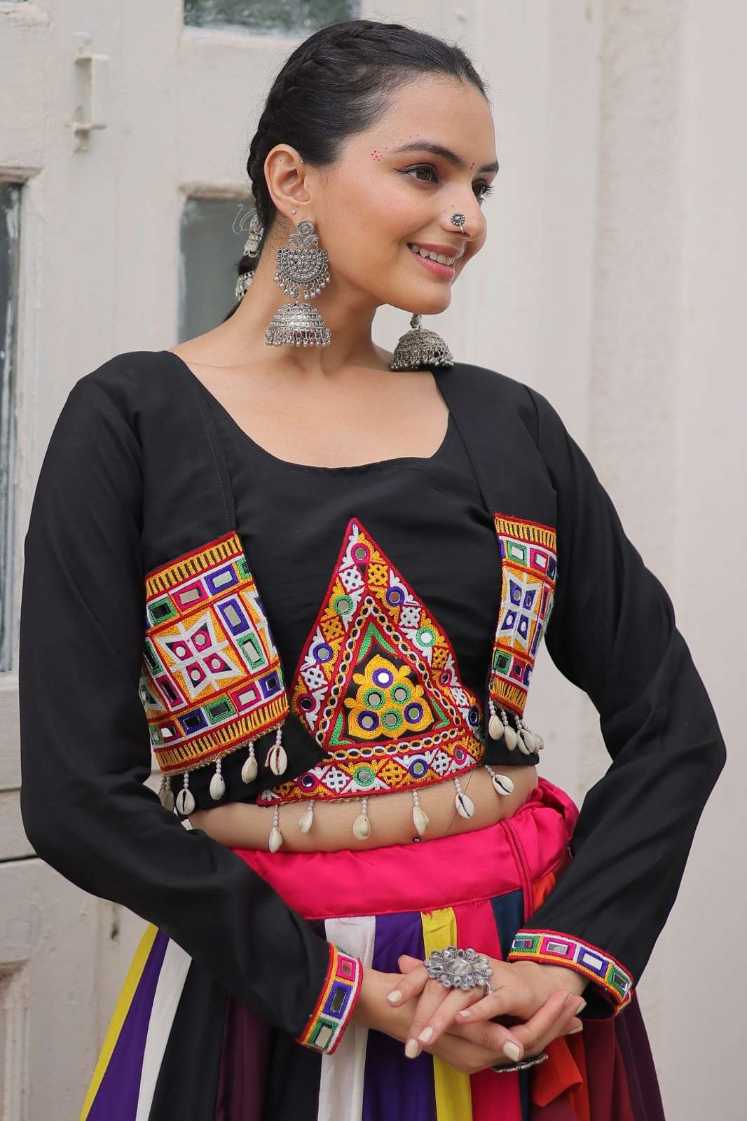 Crazy Cloths LW 7143 Roman Designer Navratri Festival lehenga Choli