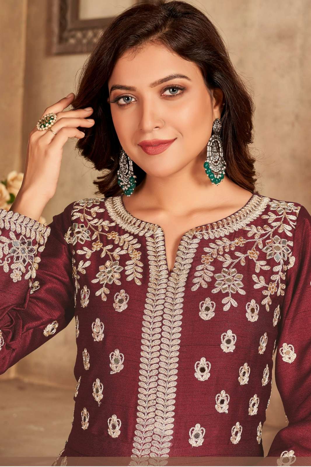 Dani AANAYA 3300 SERIES VOL 133 Art Silk Designer Anarkali Suit