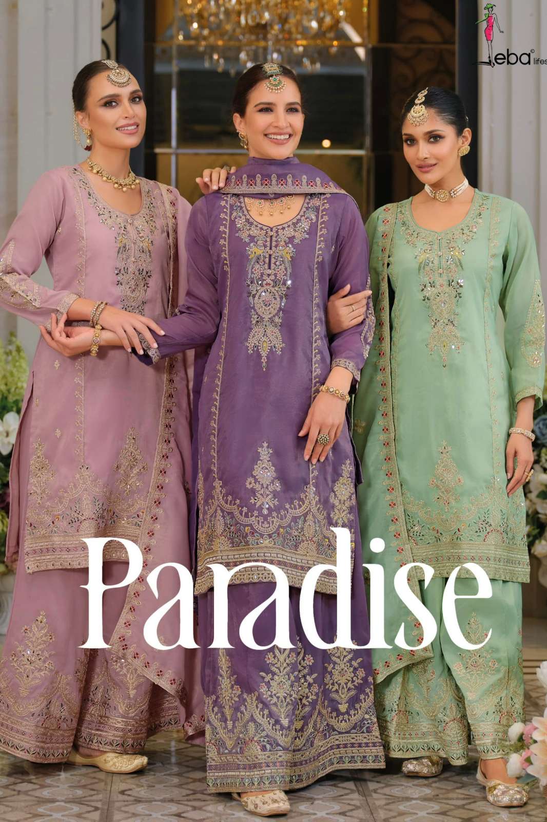 Eba Paradise Ready to Wear Simar Embroidery Work Suit