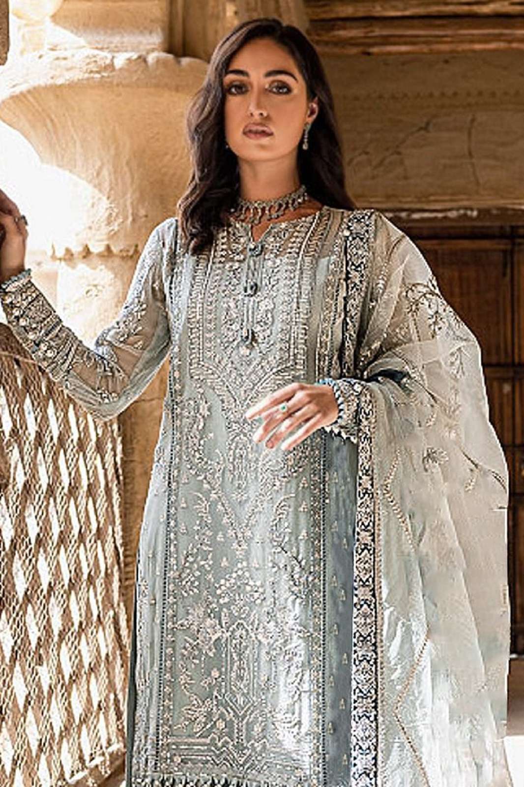 FEPIC ROSEMEEN C 1565 EMBROIERED DRESS MATERIALS